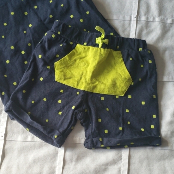 π PL BABY - Tee & Shorts matching outfit - Size 6 M - Picture 3 of 8